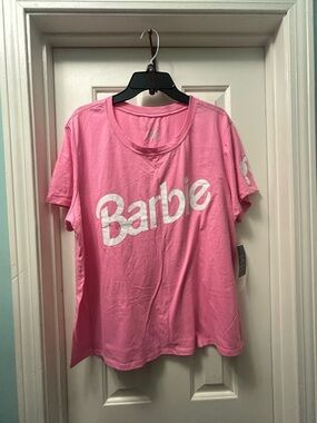 NWT Barbie logo Tee